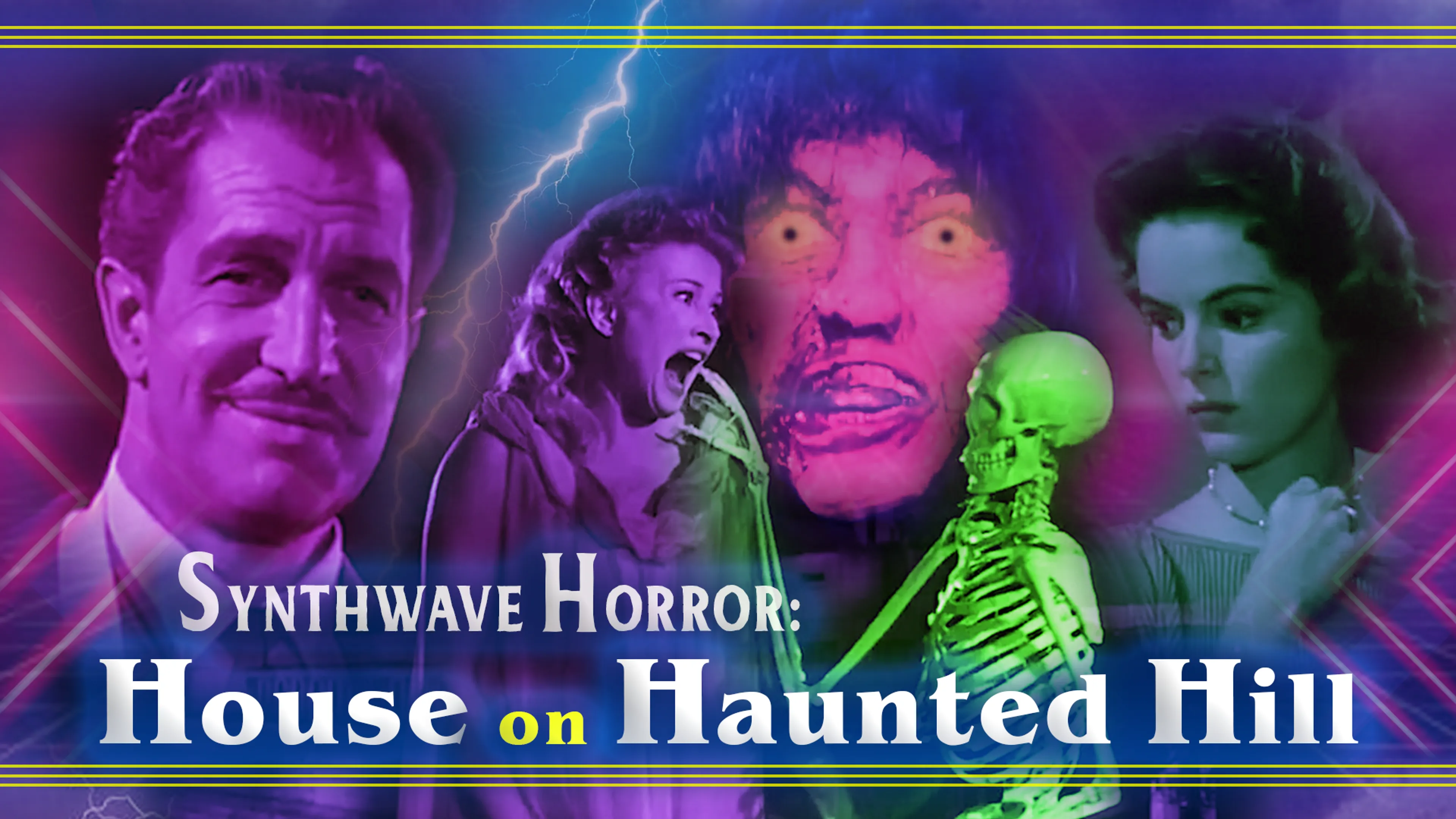 Synthwave Horror: House on Haunted Hill poster